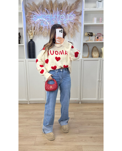Pull Amour cœur ❤️