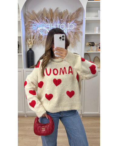 Pull Amour cœur ❤️