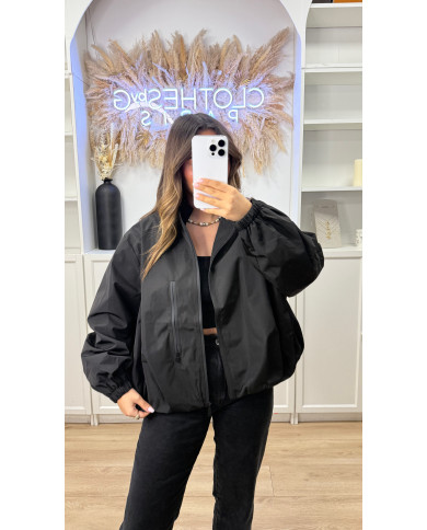 Veste imperméable Stony Noir