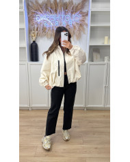 Pantalon Jupe Za noir