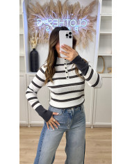 Veste ISL simili croco noir