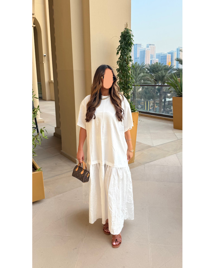 Robe Dubai Blanche