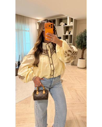 Chemise Zimmer Jaune & Choco