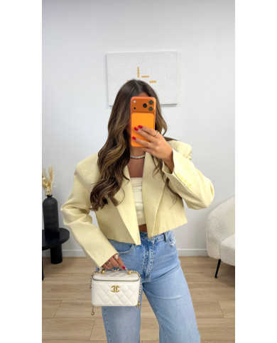 Blazer court Frankie Jaune