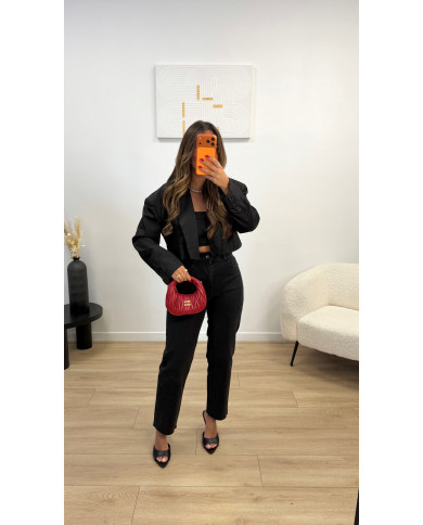 Blazer court Frankie Noir