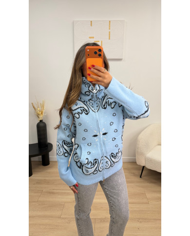 Gilet KUJT bleu ciel