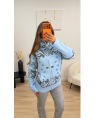 Gilet KUJT bleu ciel