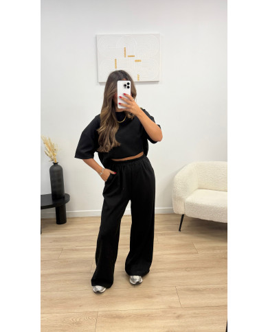 Ensemble basic jogging noir