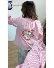 Jean ballon déchiré bleu clair