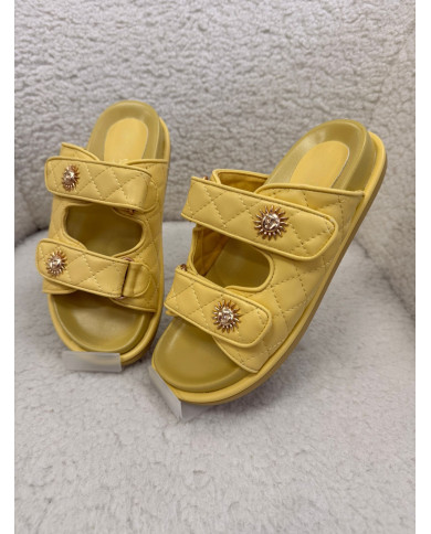 Sandales Star Jaune