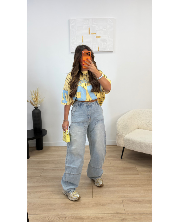 copy of T-shirt Los Angeles Jaune