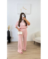 Ensemble crochet marin Jaune