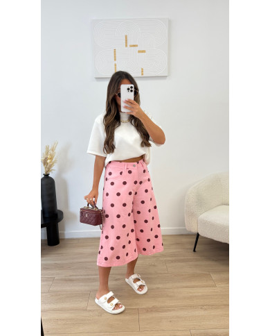 Bermuda Bag Pois Rose