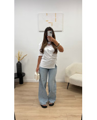 Robe longue Flowers Choco