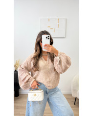 Polo Gaz Amour Beige