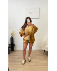 Ensemble Viscose Tie Choco