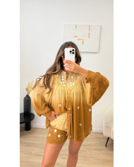 Ensemble Viscose Tie Choco