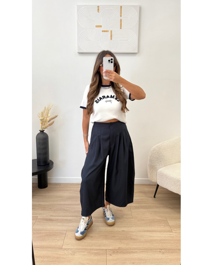 Bermuda Long bleu marine