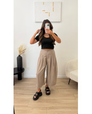 Bermuda long Taupe
