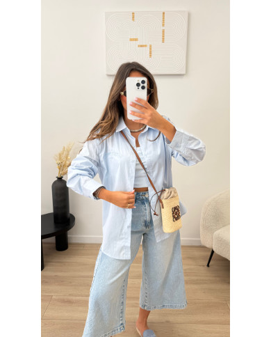 Chemise + Top Saint tropez bleu