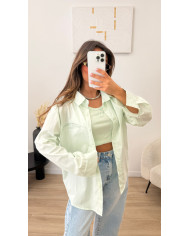 Chemise + Top Saint tropez bleu