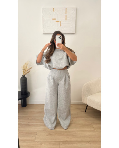 Ensemble jogging Bowl Gris