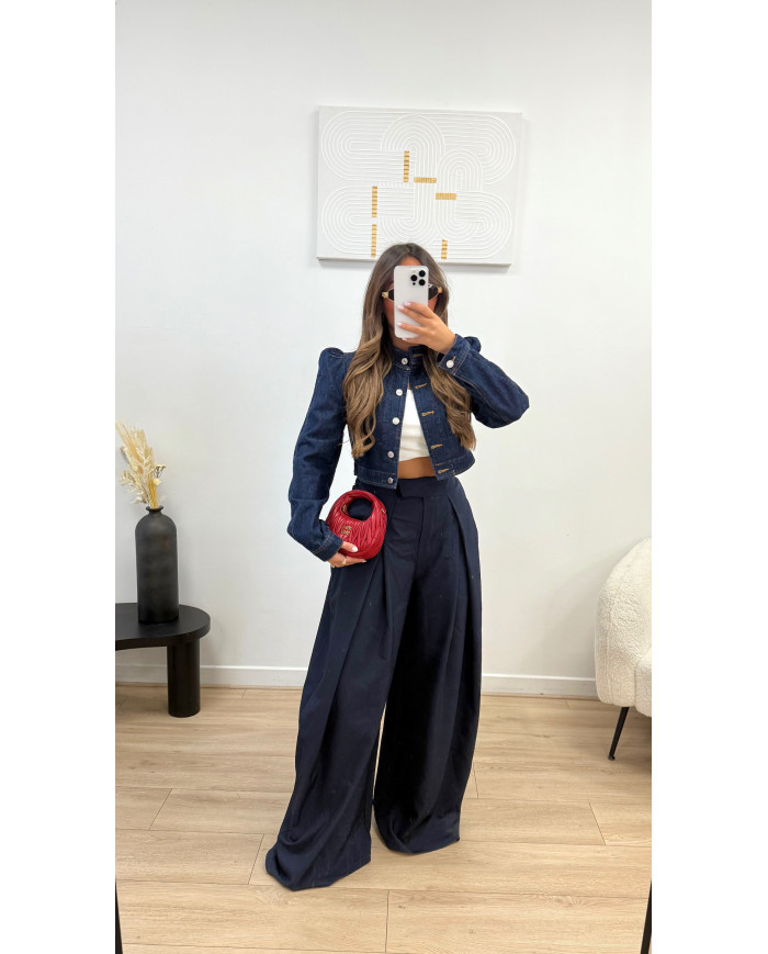 Pantalon Tall costume Bleu marine