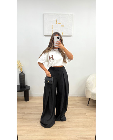 Pantalon Tall costume Noir