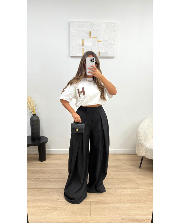 Pantalon Tall costume Noir