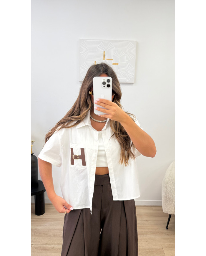 Chemise blanche H Camel
