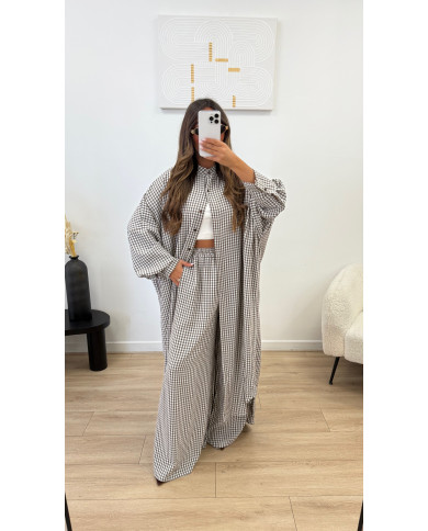 Ensemble tunique Marrakech Taupe