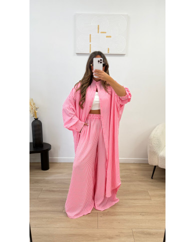 Ensemble tunique Marrakech Rose