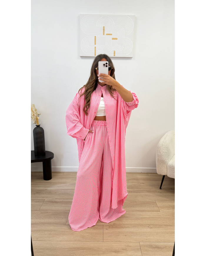 Ensemble tunique Marrakech Rose
