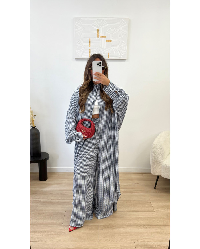 Ensemble tunique Marrakech Bleu marine
