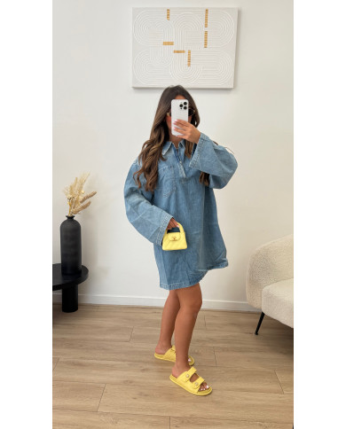 Robe Oversize courte en Jean