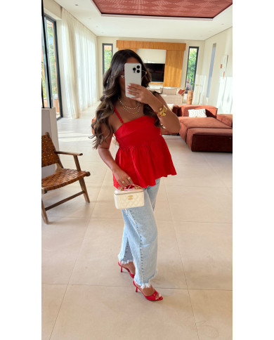 Top Esme rouge