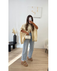 Chemise Oversize Beige