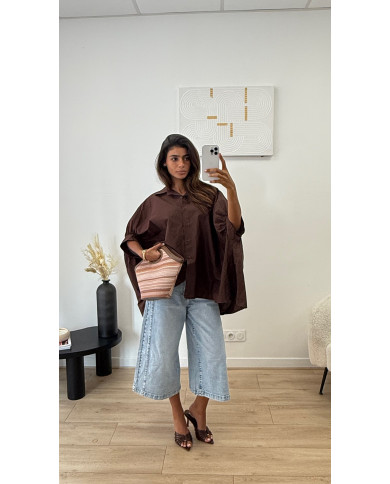 Chemise Oversize Choco