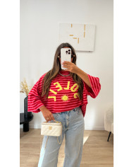 T-shirt marin soleil Choco