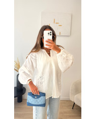 Chemise à carreaux amovible jaune