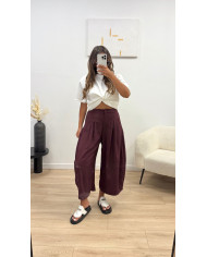Ensemble Lin & Coton Marbe Noir
