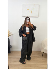 Ensemble 100% Lin Noir