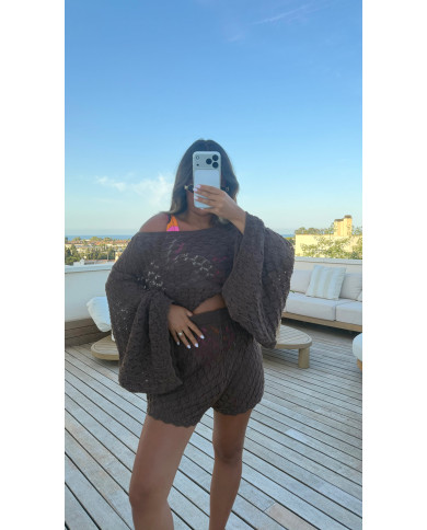 Ensemble Cosy Crochet Choco