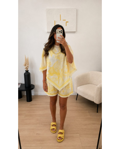 Ensemble short Dio Jaune