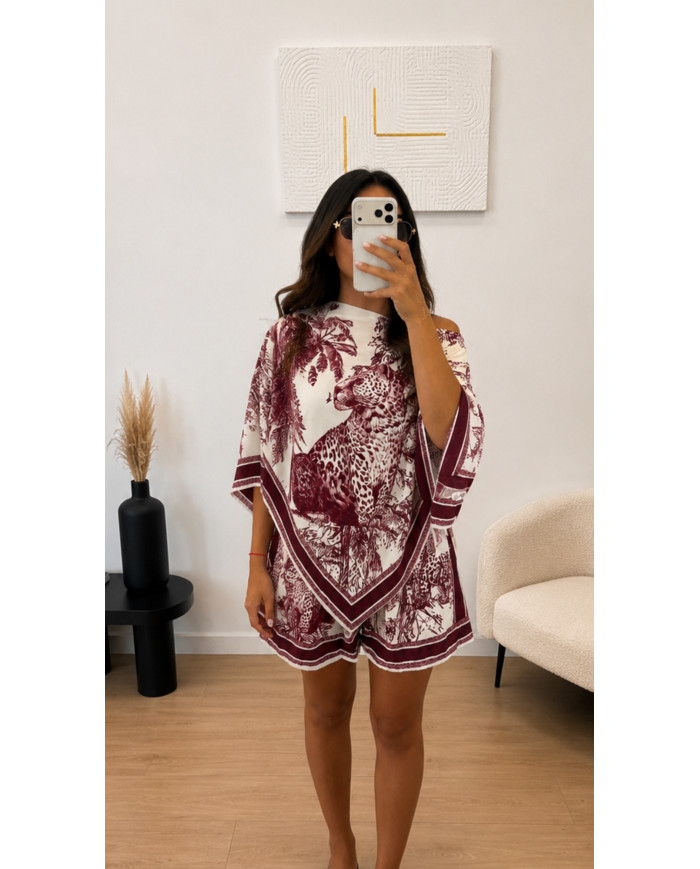 Ensemble short Dio Bordeaux