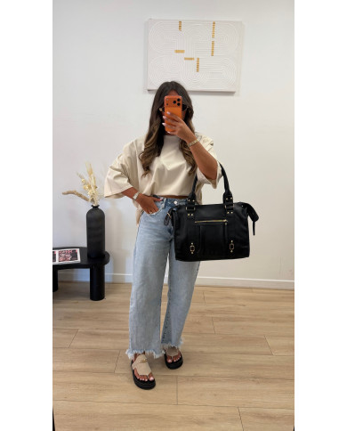 Sac BB grand noir Simili