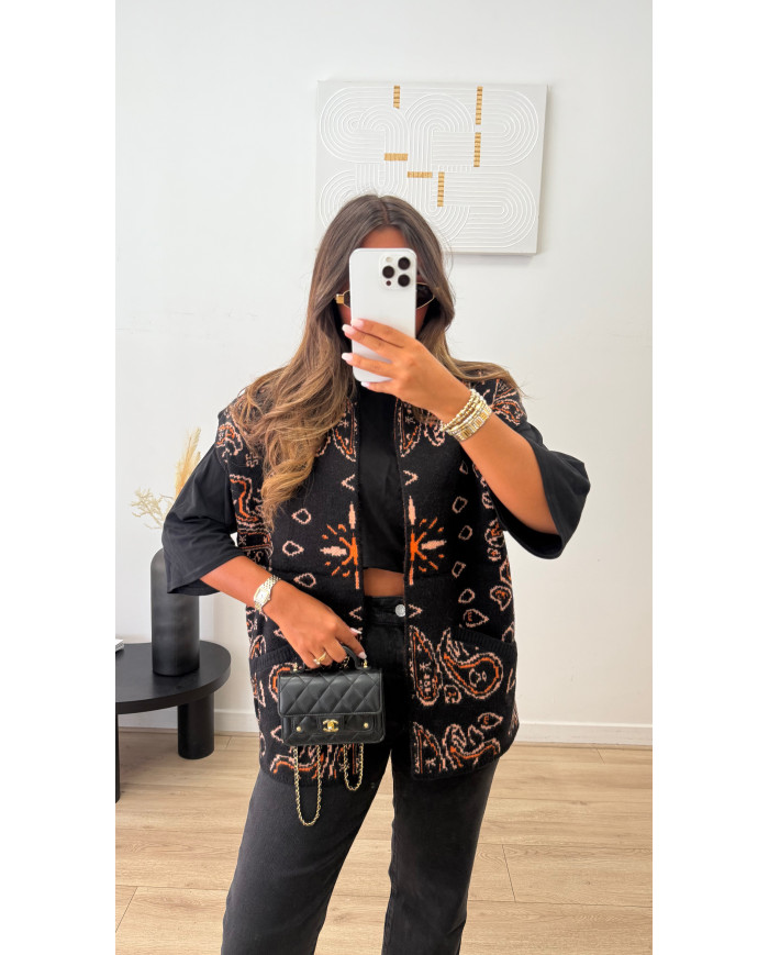 copy of Gilet sans manches Bandana Bleu