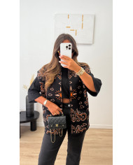 copy of Gilet sans manches Bandana Bleu