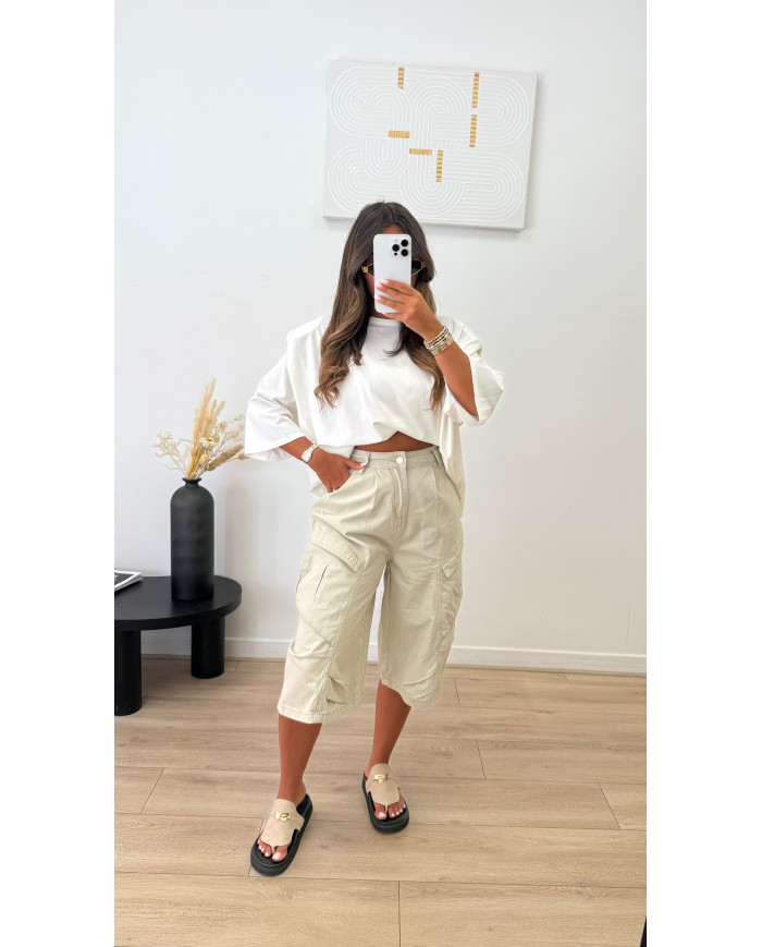 Bermuda en Jean Joey Beige