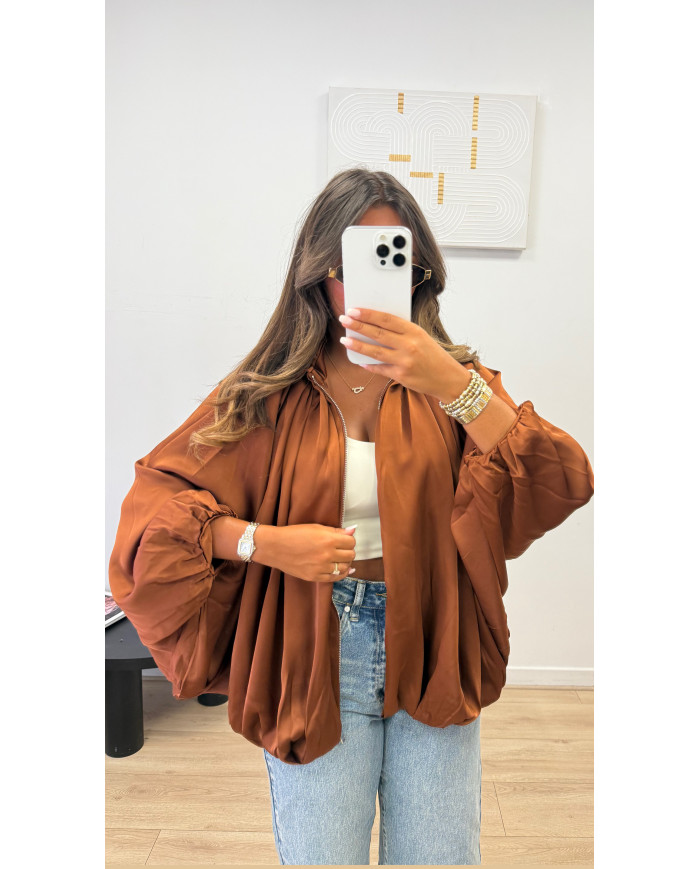 Bombers Satiné Terracota